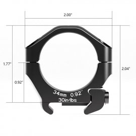 Montaggio Arken Halo 22mm/34mm basso