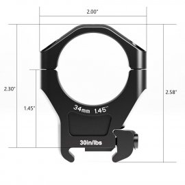 Montaggio Arken Halo 22mm/34mm alto