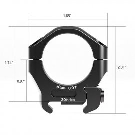 Montaggio Arken Halo 22mm/30mm basso