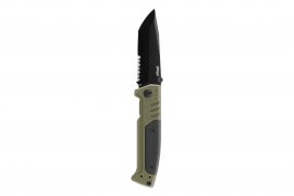 Coltello Walther PDP Tanto seghettato verde OD