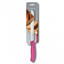 Coltello da pane Victorinox 21 cm rosa