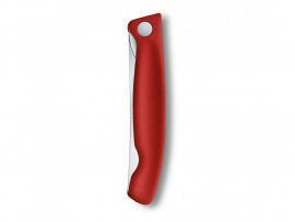 Coltello pieghevole per verdure Victorinox lama ondulata Rosso