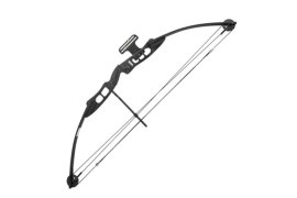 Arco compound Beast Hunter Protex 40lb nero mancino 4
