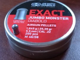 Recensione: Diabolo JSB Exact Jumbo Monster 5,52mm 200pz - 1
