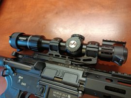 Recensione: Montaggio monopezzo UTG Accu-Sync 30mm/22mm alto - 1