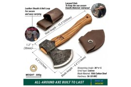 Ascia BeaverCraft Bushcraft Splitting Axe AX3 2