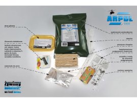 Pacchetto per l'intera giornata di 3 pasti Arpol PC Land 2 MRE 4