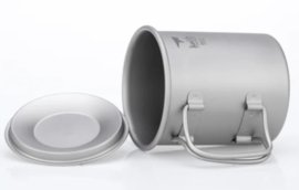 Tazza in titanio Keith con coperchio 300ml 4