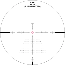 Cannocchiale da puntamento Arken EP-5 GENII 5-25x56 FFP VPR MOA 2