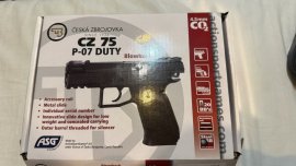 Recensione: Pistola ad aria compressa ASG CZ 75 P-07 Duty Blowback 4,5mm - 5