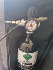 Recensione: Bombola subacquea 3l con manometro e tubo - 1