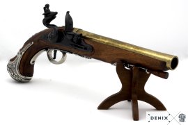 Replica di pistola a pietra focaia del generale George Washington, Inghilterra XVIII sec. 4