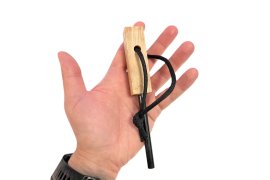 Acciarino JuBö Bushcraft Tinder Firesteel - FatWood 4