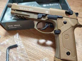 Recensione: Pistola ad aria Beretta M9A3 FM FDE - 2