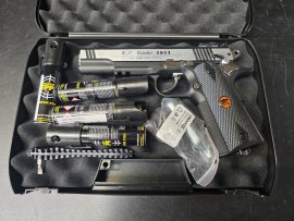 Recensione: Pistola ad aria compressa Bruni US Combat 1911 M argento - 1