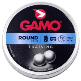 Pallini in piombo 4,5mm Gamo Round 500pz 2
