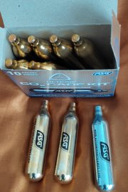 Recensione: Bombole CO2 ULTRAIR CARE KIT 12g ASG 10pz - 1