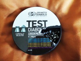 Recensione: Diabolo JSB Match Test Middle Weight 4,5mm 350pz - 1