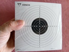 Recensione: Bersagli per carabina ad aria Venox 14x14 100pz - 1