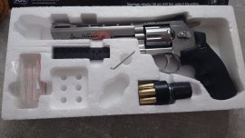 Recensione: Revolver ad aria compressa ASG Dan Wesson 6" silver per diabolka 4,5mm - 2