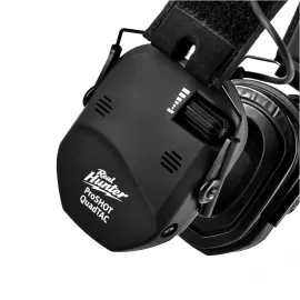 Cuffie elettroniche da tiro RealHunter Active ProSHOT QuadTAC nere 2
