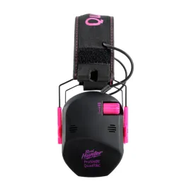 Cuffie da tiro attive RealHunter Active ProSHOT QuadTAC Devil Pink 3