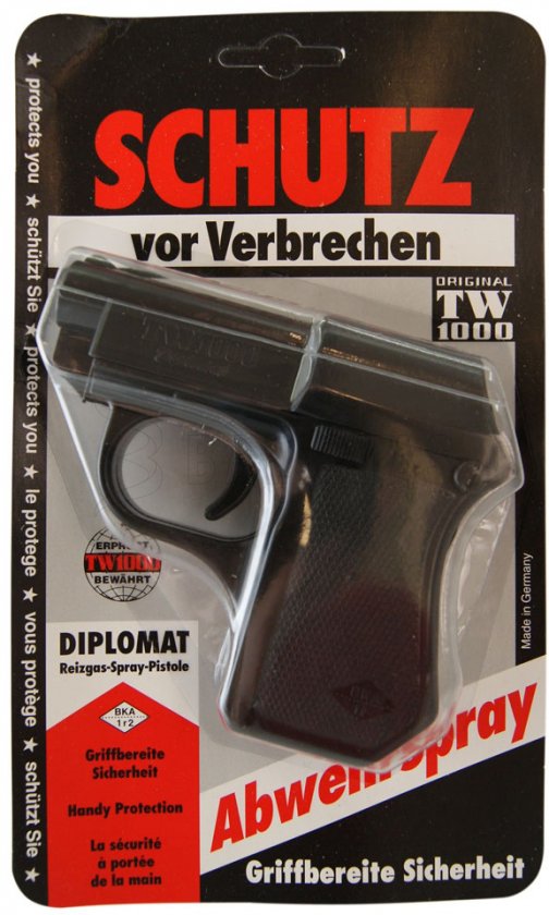 Spray difensivo TW1000 CS Fog pistola Diplomat 20ml