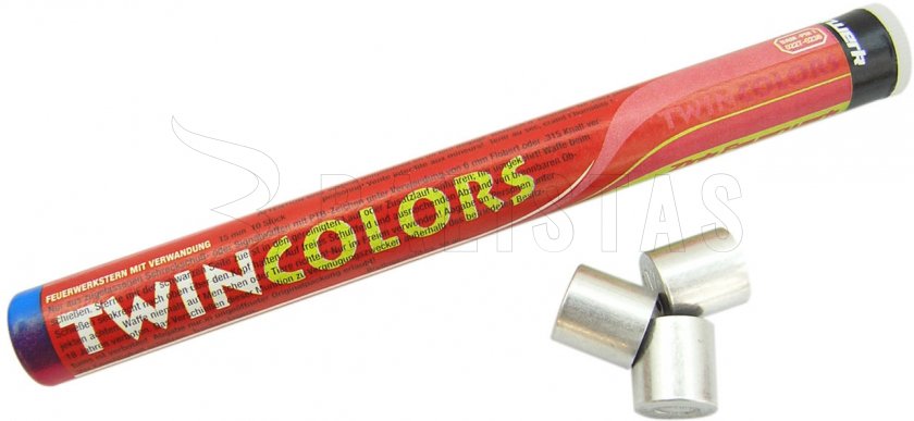 Razzi pirotecnici Zink 511 Twin Colors 10 pz