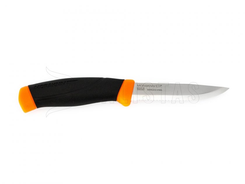 Morakniv Companion F Coltello seghettato arancione