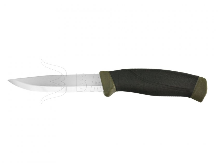 Coltello Morakniv Companion MG Heavy Duty in acciaio al carbonio verde