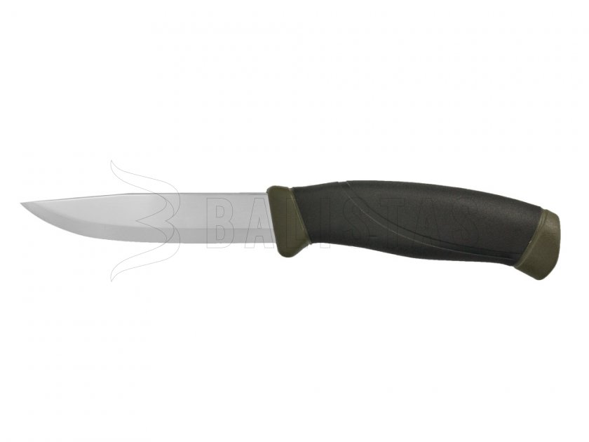Coltello Morakniv Companion MG Heavy Duty in acciaio al carbonio verde