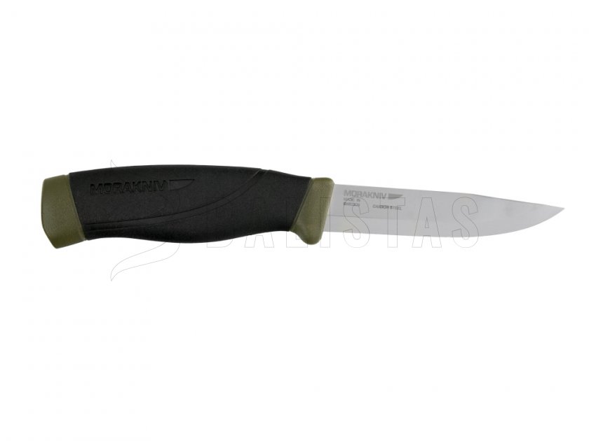 Coltello Morakniv Companion MG Heavy Duty in acciaio al carbonio verde