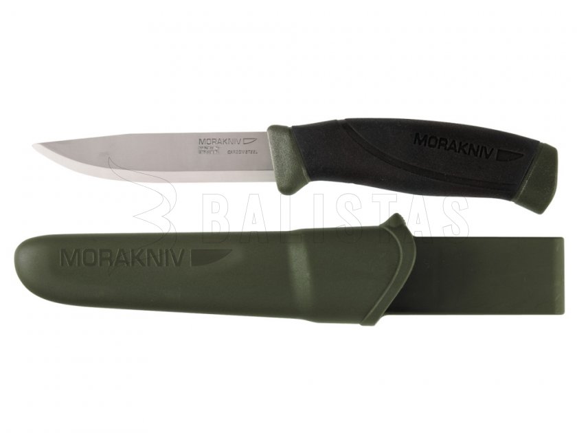 Coltello Morakniv Companion MG verde acciaio al carbonio