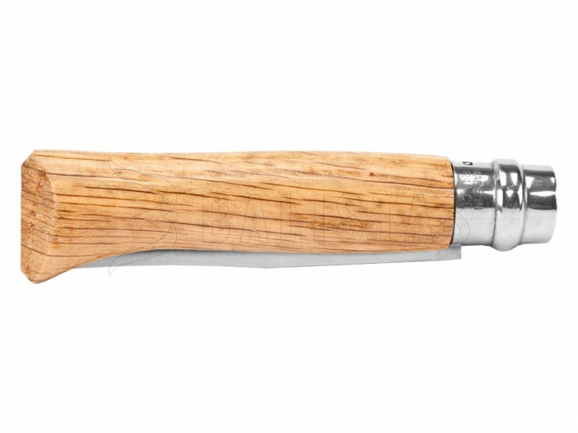 Coltello Opinel 8 pieghevole Inox faggio motivo cervo
