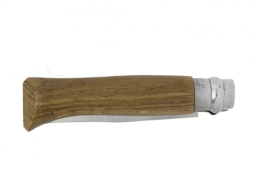 Coltello Opinel 8 richiudibile Inox faggio motivo camoscio