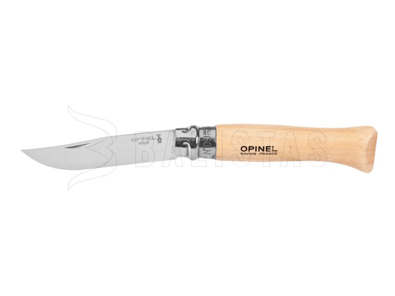 Opinel 9 Coltello da chiusura Inox Faggio