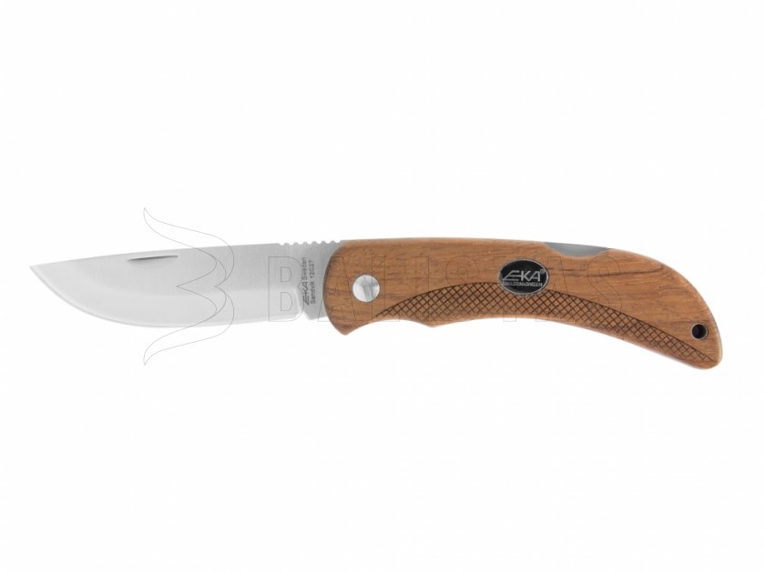 Coltello pieghevole Eka Swede 10 legno