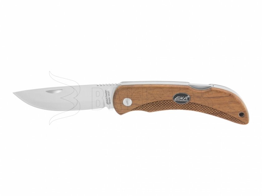Coltello pieghevole Eka Swede 10 legno