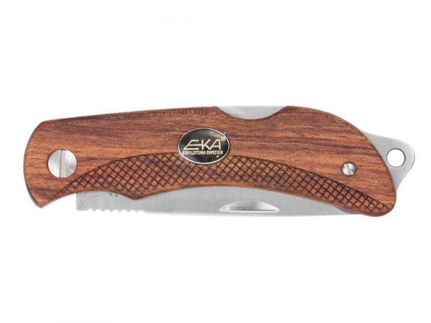 Coltello pieghevole Eka Swede 8 legno