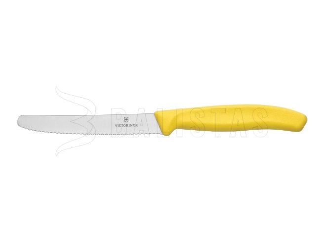 Coltello per pomodori seghettato 6.7836 giallo L118