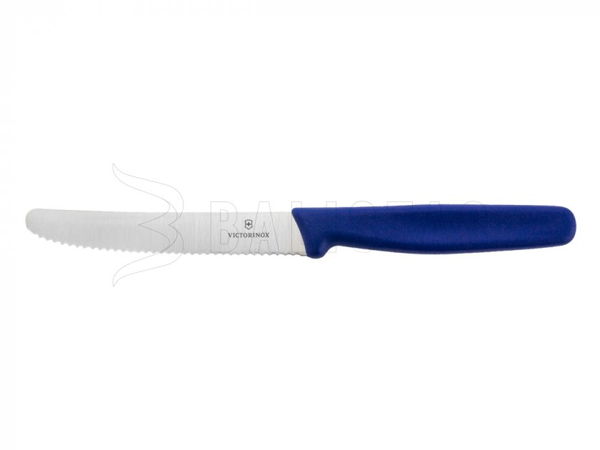 Coltello da pomodori seghettato 5.0832 blu