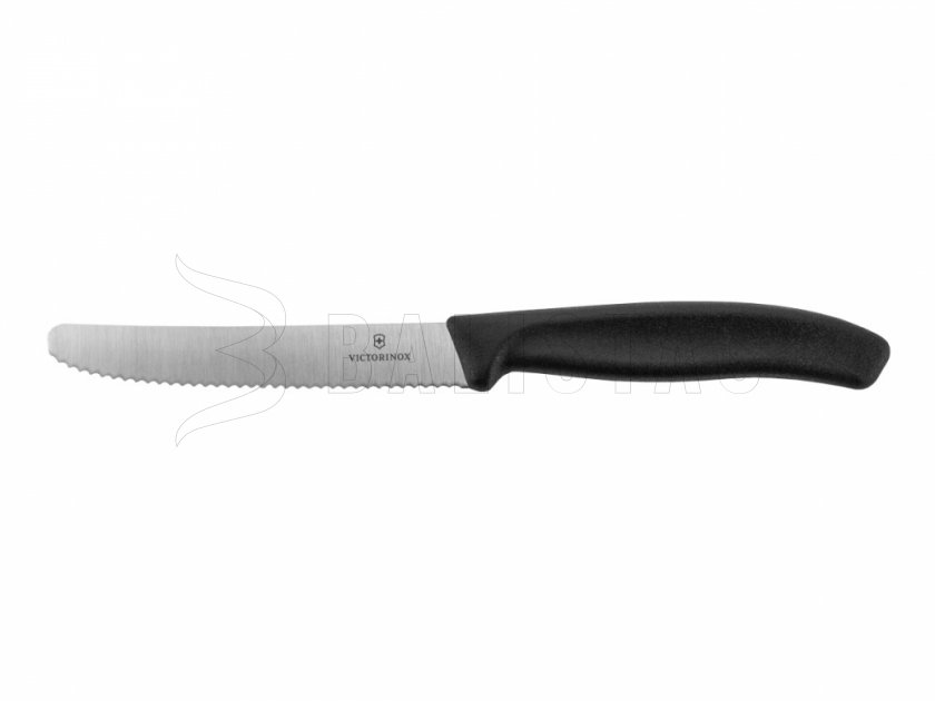 Coltello da pomodoro seghettato 6.7833 Nero