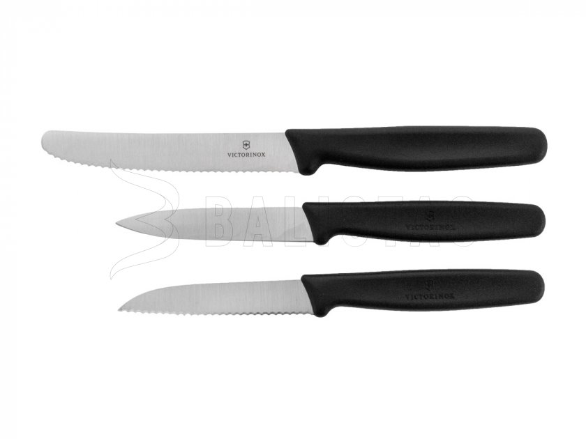 Set 3 coltelli da cucina Victorinox 5.1113.3 versione nera