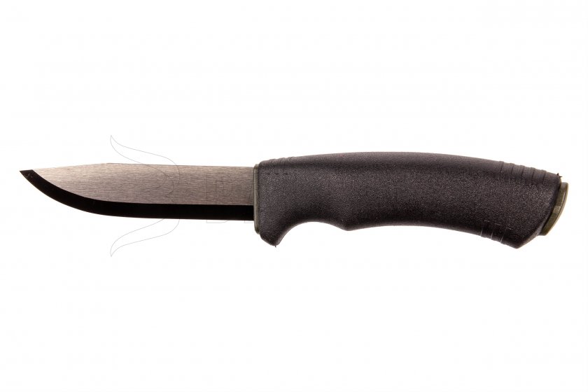 Coltello Morakniv Bushcraft nero senza seghettatura