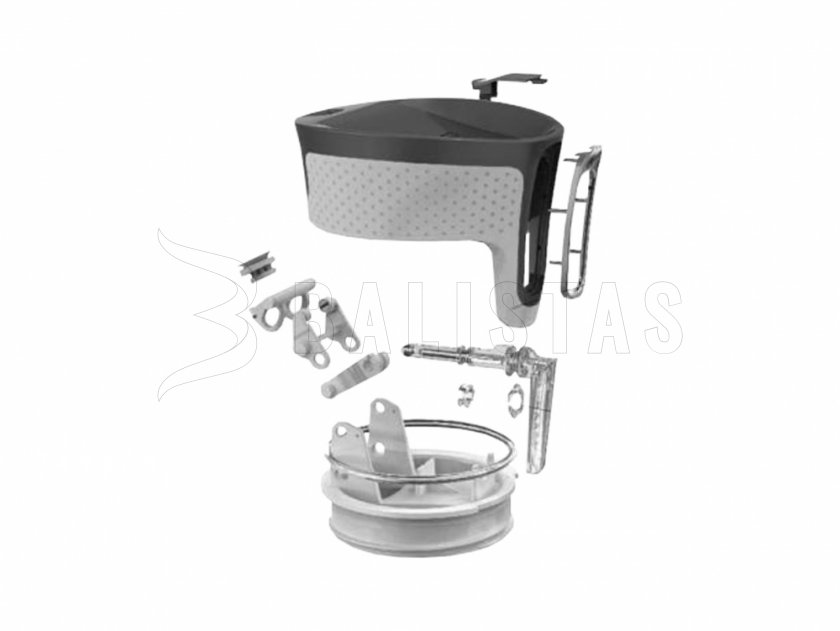 Bicchiere termico Contigo West Loop 2.0 0,47 l steel senza logo