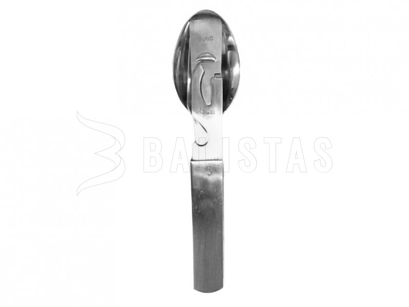 Posate da campeggio MFH 4 pezzi con custodia