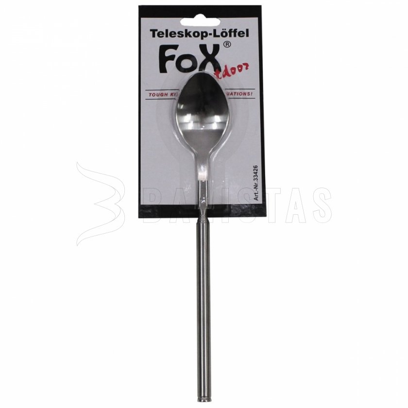 Cucchiaio pieghevole Fox Outdoor in acciaio inox