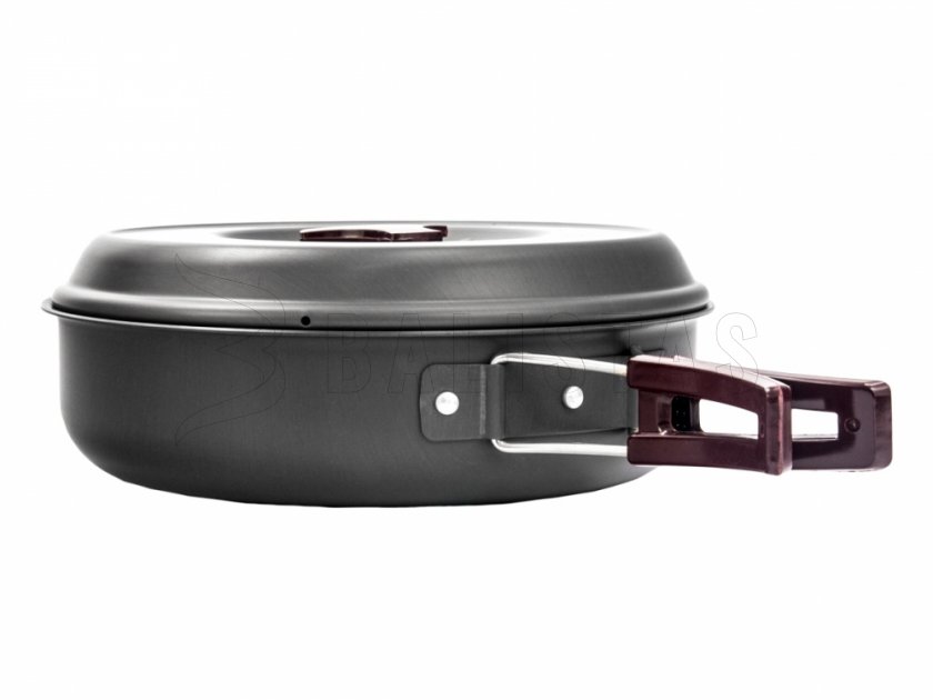 Set di stoviglie da campeggio in alluminio anodizzato MFH per 5 persone