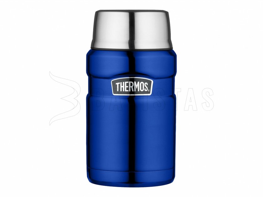 Thermos per alimenti con cucchiaio Thermos King 0,71 l blu