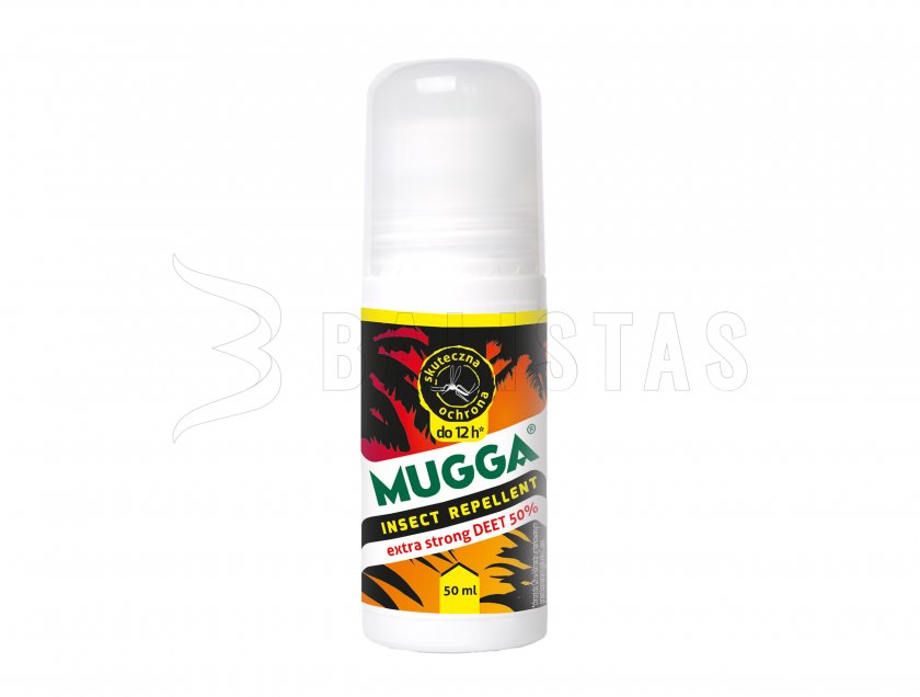 Latte repellente Mugga 50% DEET 50 ml
